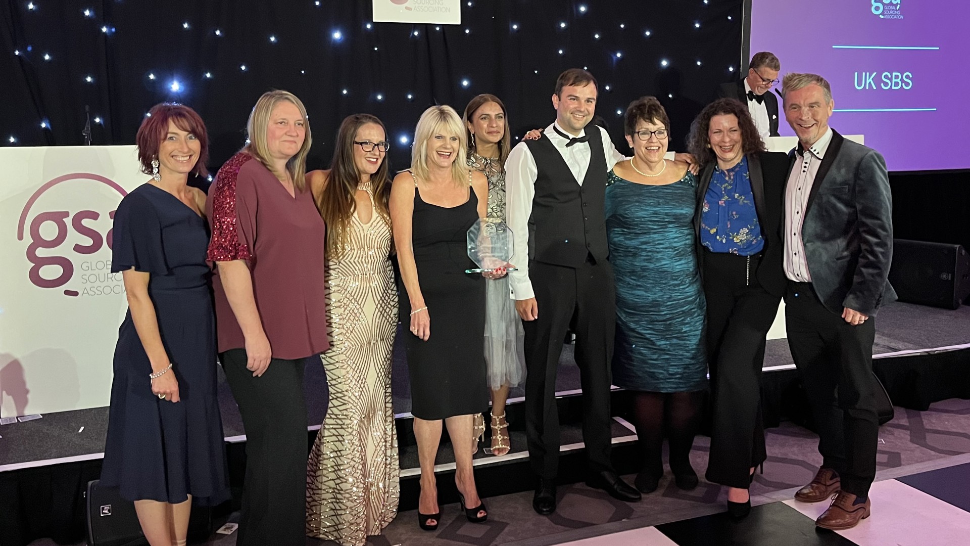 UKSBS employees accepting GSA award